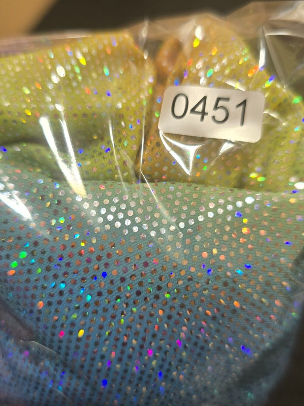 VENUS NWT Size 12 Iridescent Rainbow One‑Piece Swimsuit Shiny Metallic Holograph - Picture 5 of 7